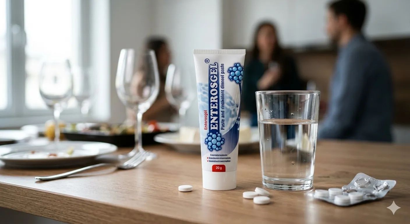 Энтеросгель при алкогольном отравлении